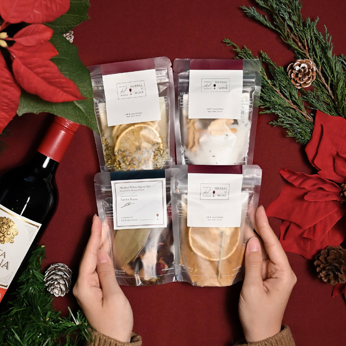 聖誕節-熱紅酒香料包 全風味體驗組