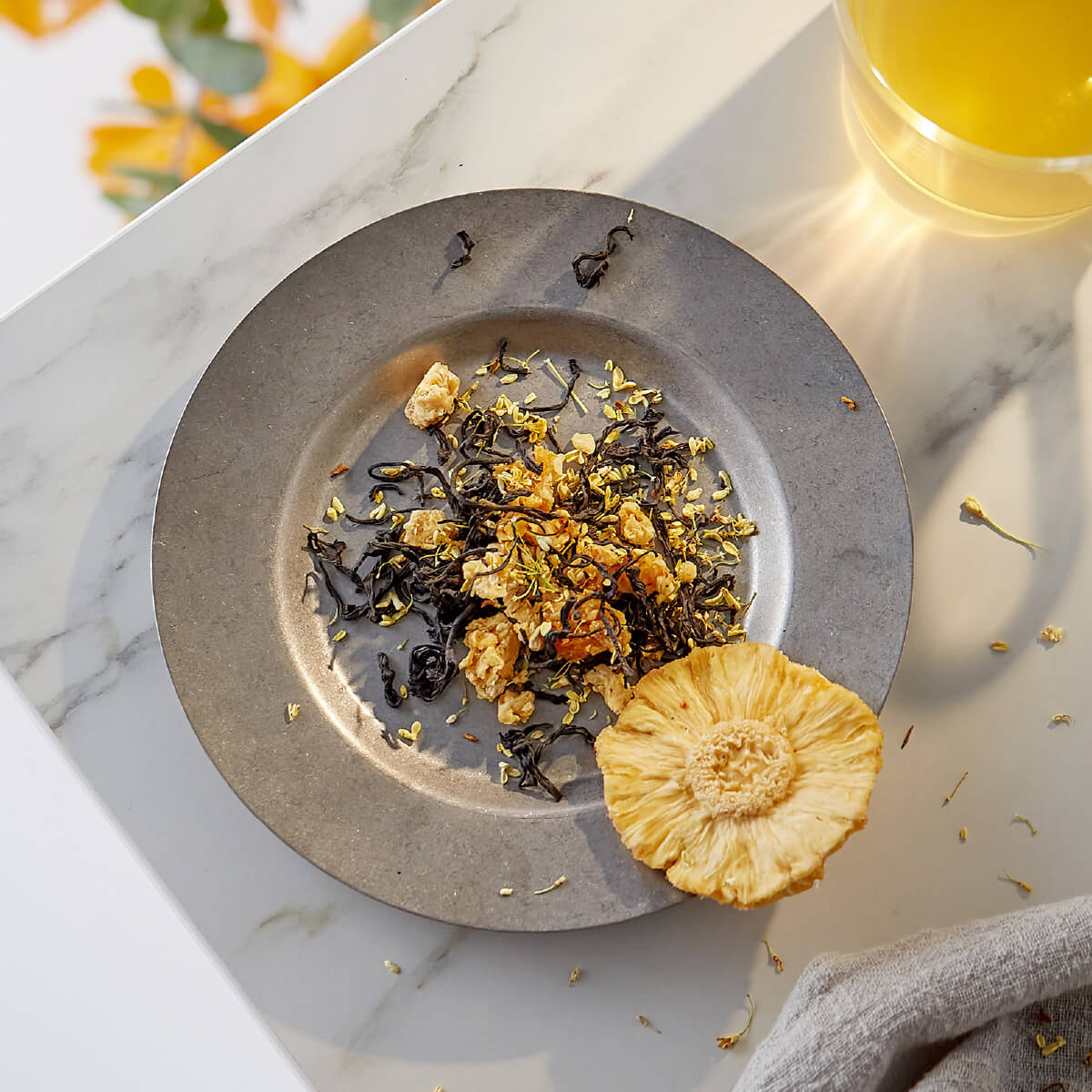 台灣水果茶系列的鳳梨桂花紅玉紅茶