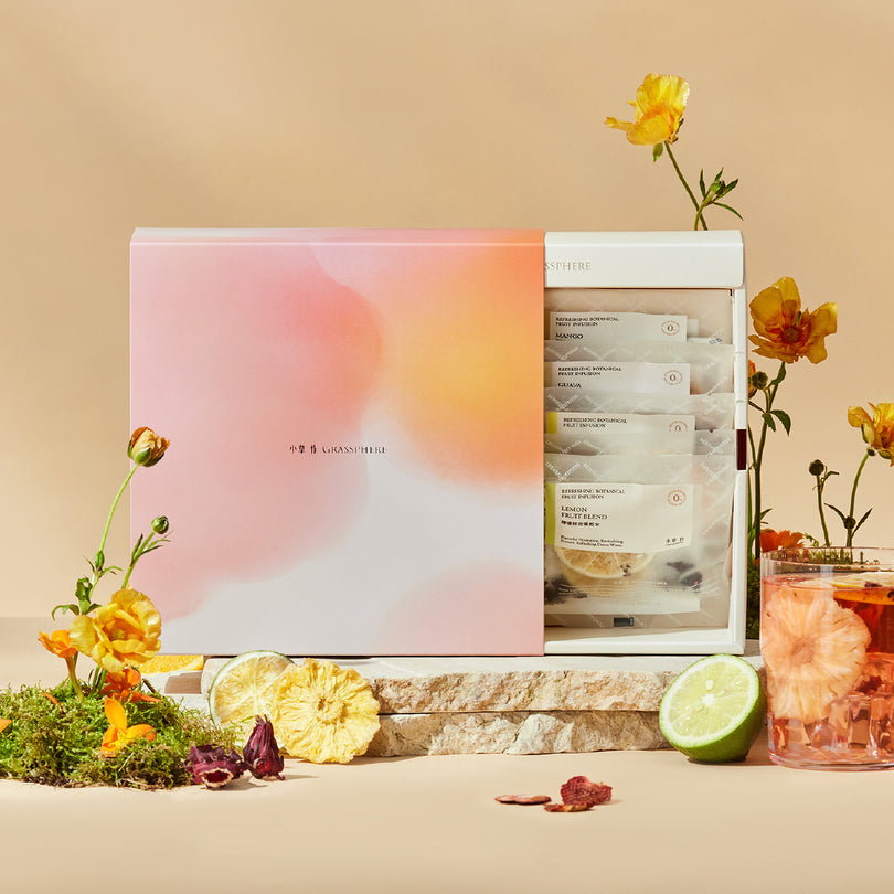 小草作永續禮系列-果然純粹-台灣果乾水禮盒開盒照