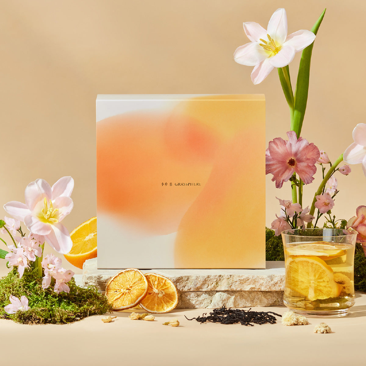 小草作永續禮系列-果韻清香-台灣水果茶禮盒