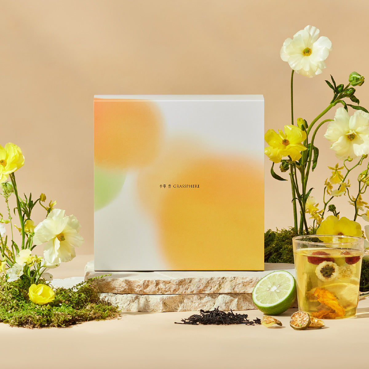 小草作永續禮系列-溫養日常-草本養生茶禮盒