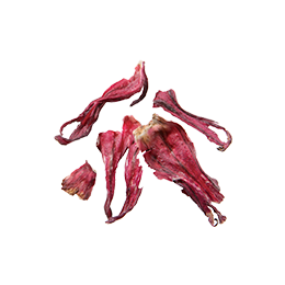 小草作選用來自苗栗與台南的洛神花