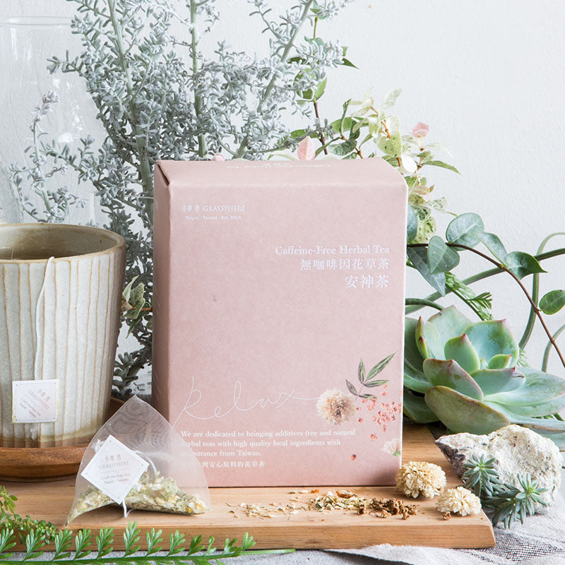 無咖啡因花草茶安神茶7入包裝