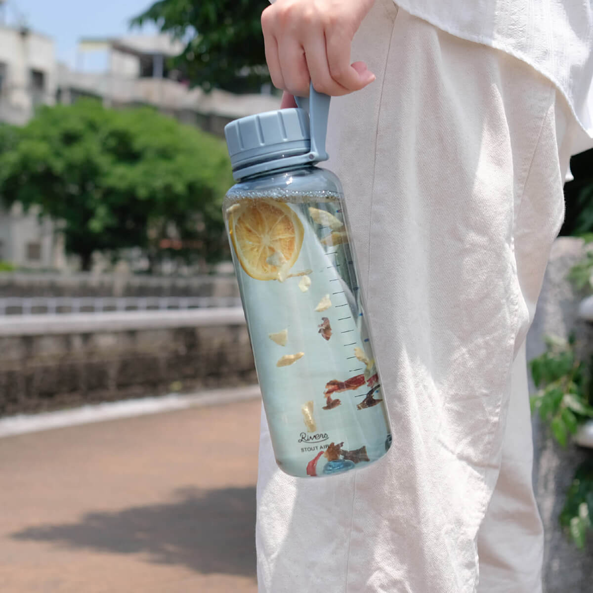 Rivers隨行瓶 補水藍