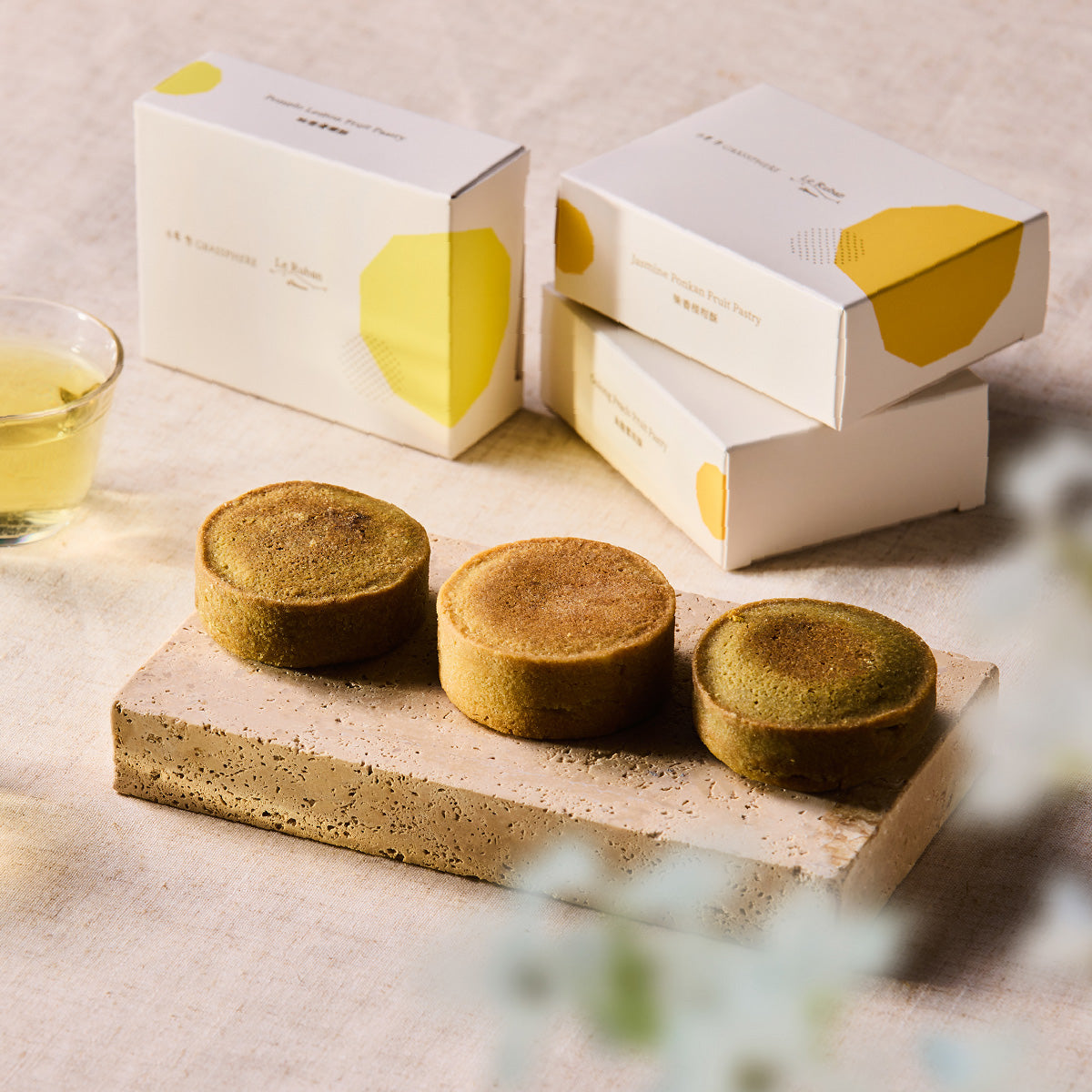 【小草作×法朋】2026 中秋聯名禮盒－果香紅韻禮 法朋水果酥 三款口味