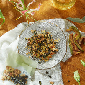 紅心芭茉金萱茶的原料